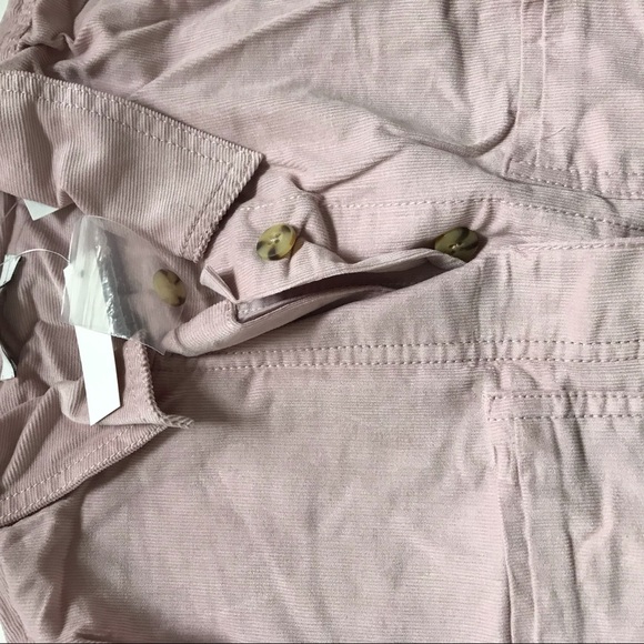 Madewell pink corduroy jumpsuit - Picture 5 of 6